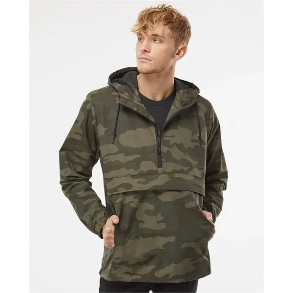 Independent Trading Co. Men's Nylon Anorak - Independent Trading Co. Men's Nylon Anorak - Image 0 of 10
