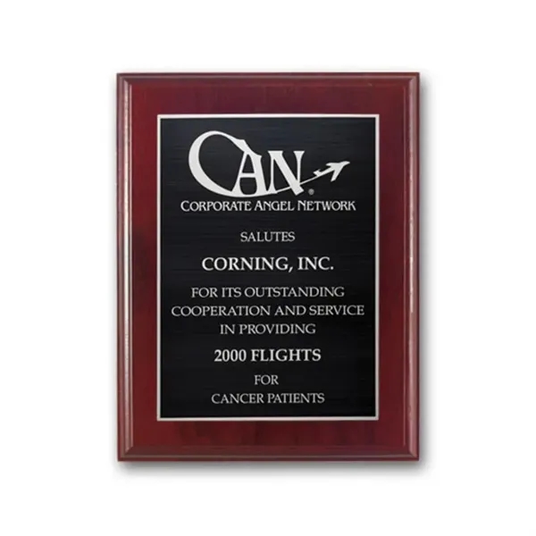 Etch/Antiqued Plaq - Mahogany - Etch/Antiqued Plaq - Mahogany - Image 1 of 3