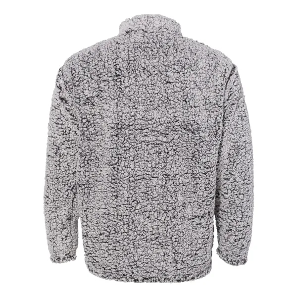 J. America Men's Sherpa Quarter-Zip Pullover - J. America Men's Sherpa Quarter-Zip Pullover - Image 4 of 6