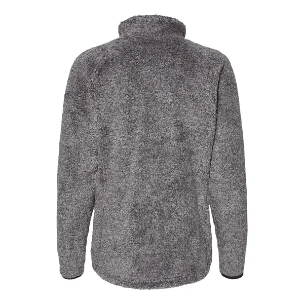 J. America Women's Boundary Shag Frosty Sherpa Full-Zip - J. America Women's Boundary Shag Frosty Sherpa Full-Zip - Image 2 of 6