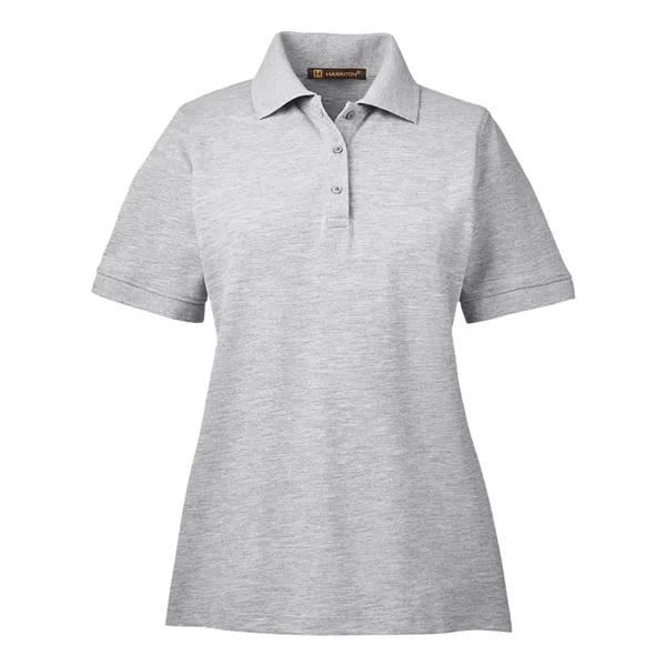 Custom Harriton Women's Easy Blend Polo