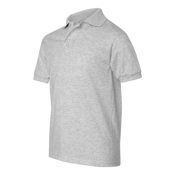 Hanes Youth Ecosmart® Jersey Polo - Hanes Youth Ecosmart® Jersey Polo - Image 25 of 27