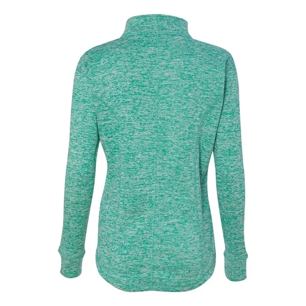 J. America Women's Cosmic Fleece Quarter-Zip Pullover - J. America Women's Cosmic Fleece Quarter-Zip Pullover - Image 9 of 25
