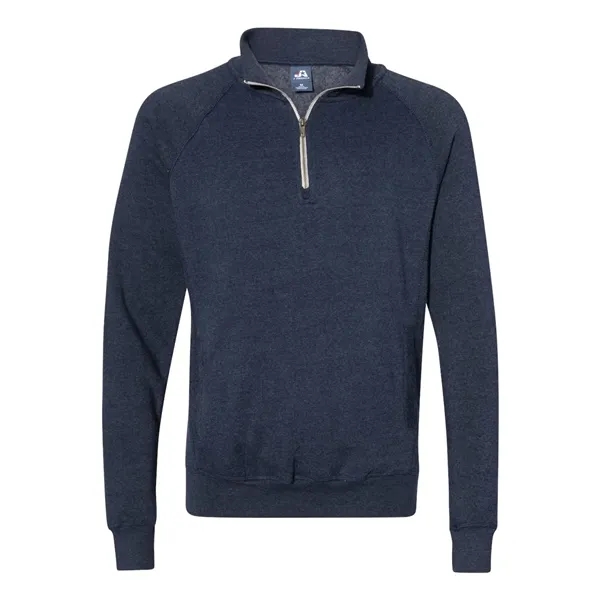 J. America Men's Triblend Quarter-Zip Sweatshirt - J. America Men's Triblend Quarter-Zip Sweatshirt - Image 17 of 18