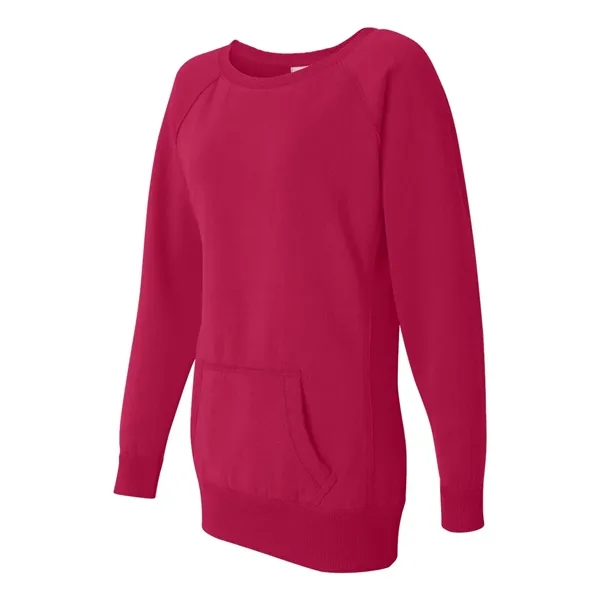 J. America Women's Open Neck Tunic - J. America Women's Open Neck Tunic - Image 5 of 6