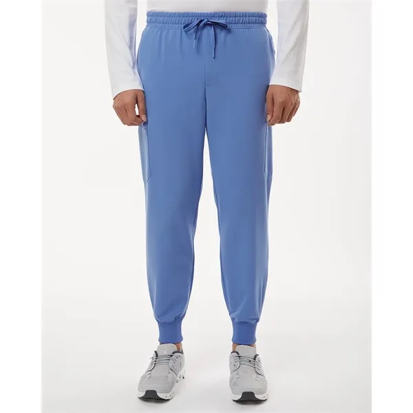 Jaanuu Men's Osmo 8-Pocket Scrub Joggers - Jaanuu Men's Osmo 8-Pocket Scrub Joggers - Image 0 of 10