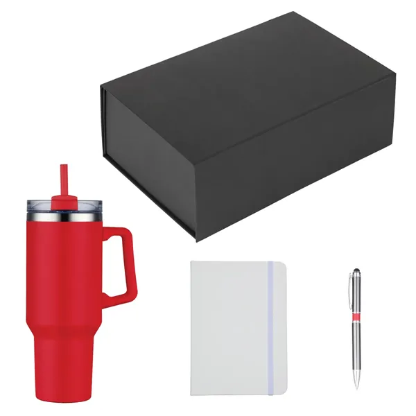 Marigold Tumbler Pen and Notebook Jotter Gift Set - Marigold Tumbler Pen and Notebook Jotter Gift Set - Image 6 of 8