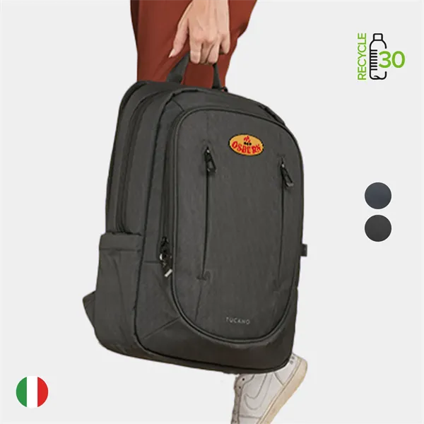 TUCANO® Italy Recycled Anti-Gravity System Business Backpack - TUCANO® Italy Recycled Anti-Gravity System Business Backpack - Image 0 of 12