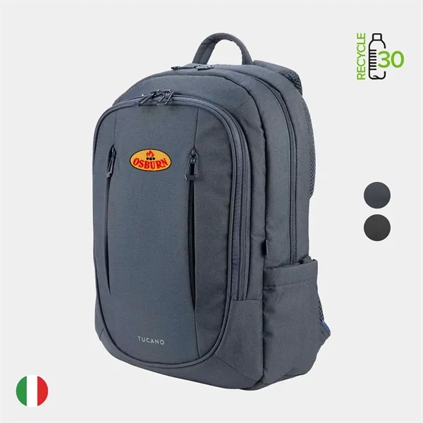 TUCANO® Italy Recycled Anti-Gravity System Business Backpack - TUCANO® Italy Recycled Anti-Gravity System Business Backpack - Image 1 of 12