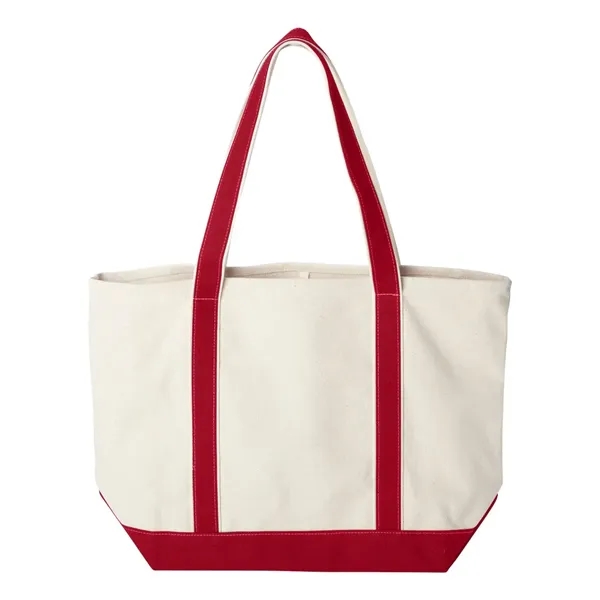 Liberty Bags Carmel Classic XL Cotton Canvas Resort Tote - Liberty Bags Carmel Classic XL Cotton Canvas Resort Tote - Image 10 of 12