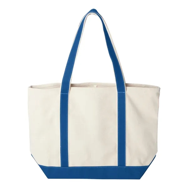 Liberty Bags Carmel Classic XL Cotton Canvas Resort Tote - Liberty Bags Carmel Classic XL Cotton Canvas Resort Tote - Image 12 of 12