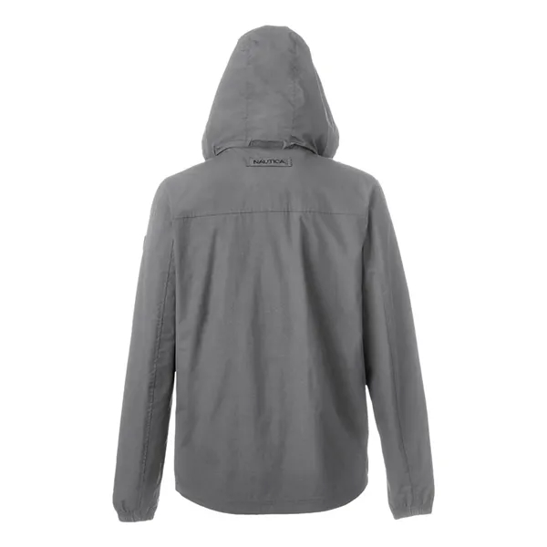 Nautica Men's Voyage Hooded Rain Jacket - Nautica Men's Voyage Hooded Rain Jacket - Image 4 of 6