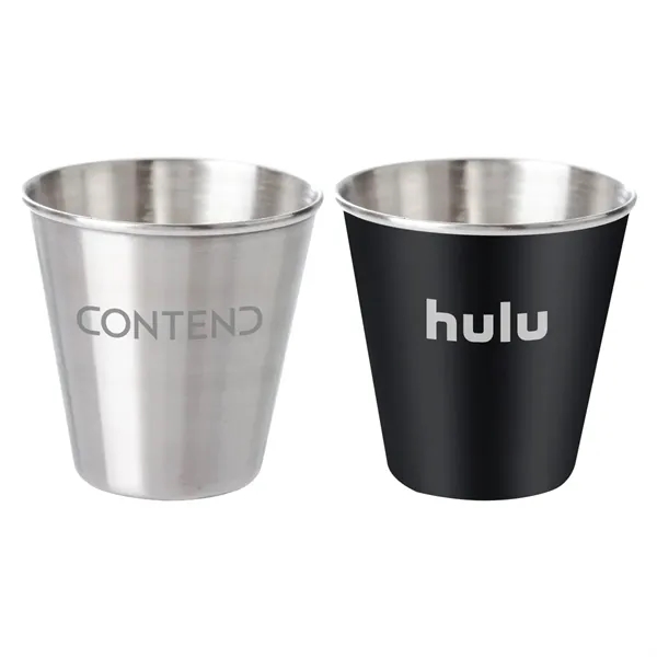 2 oz. Stainless Steel Shot Glass Cup - 2 oz. Stainless Steel Shot Glass Cup - Image 0 of 2