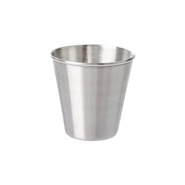 2 oz. Stainless Steel Shot Glass Cup - 2 oz. Stainless Steel Shot Glass Cup - Image 2 of 2