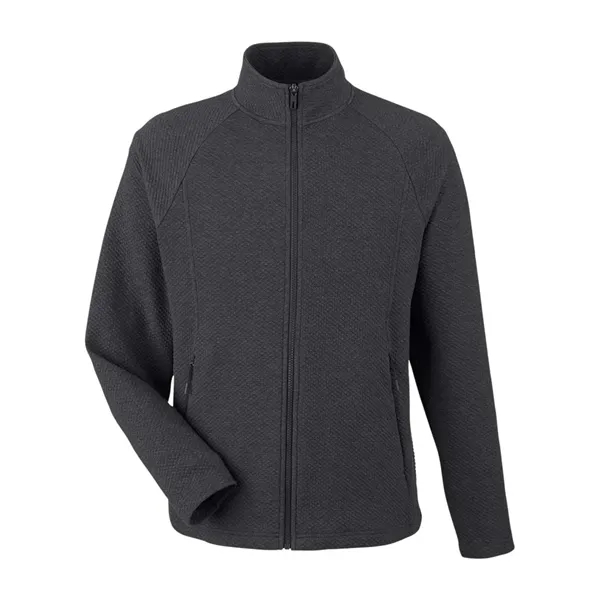 North End Men's Spirit Textured Full-Zip