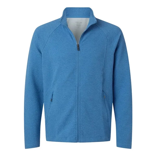 North End Men's Spirit Textured Full-Zip