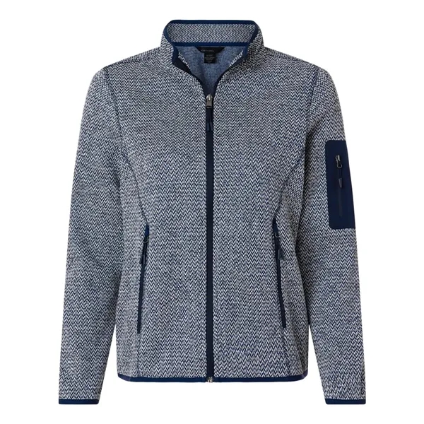 North End Women's Jasper Full-Zip Fleece Jacket - North End Women's Jasper Full-Zip Fleece Jacket - Image 3 of 6