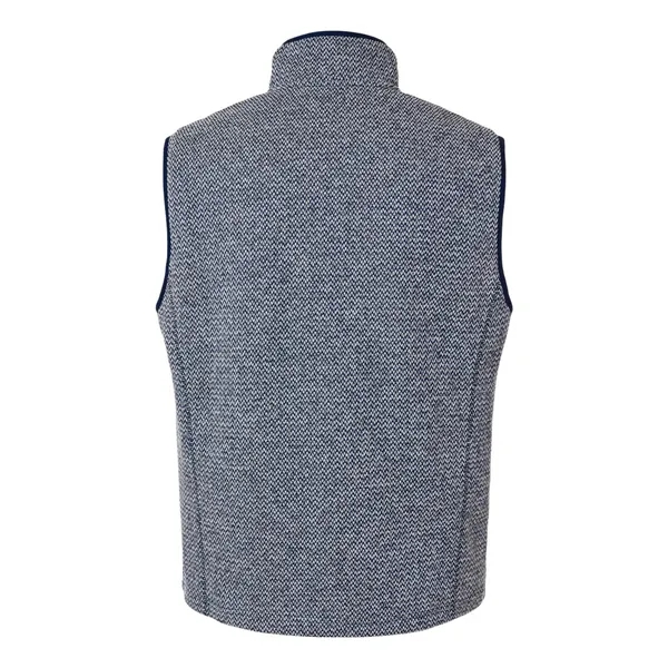 North End Men's Jasper Jacquard Fleece Vest - North End Men's Jasper Jacquard Fleece Vest - Image 4 of 6