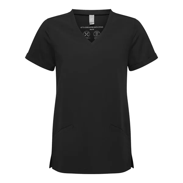 Onna Women's Invincible V-Neck Stretch Scrub Top - Onna Women's Invincible V-Neck Stretch Scrub Top - Image 1 of 7