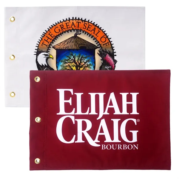 PCG Sublimated Economy Golf Pin Flag - PCG Sublimated Economy Golf Pin Flag - Image 0 of 7