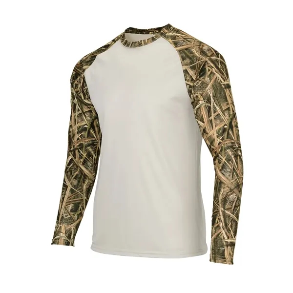 Paragon Men's Jackson Mossy Oak Colorblocked Long Sleeve ... - Paragon Men's Jackson Mossy Oak Colorblocked Long Sleeve ... - Image 5 of 6