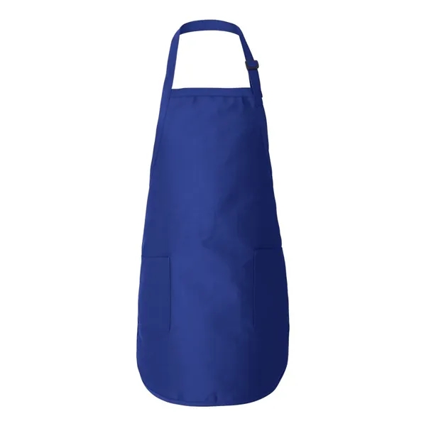 Q-Tees Full-Length Apron with Pockets - Q-Tees Full-Length Apron with Pockets - Image 0 of 18