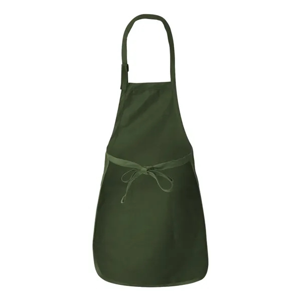 Q-Tees Full-Length Apron with Pockets - Q-Tees Full-Length Apron with Pockets - Image 5 of 18