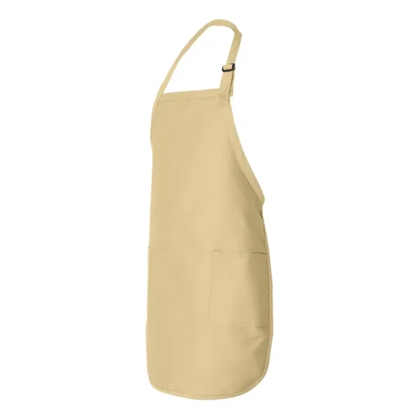 Q-Tees Full-Length Apron with Pockets - Q-Tees Full-Length Apron with Pockets - Image 7 of 18