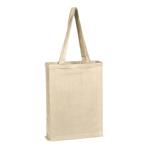 Q-Tees Canvas Gusset Promotional Tote - Q-Tees Canvas Gusset Promotional Tote - Image 2 of 5