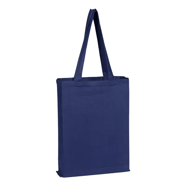 Q-Tees Canvas Gusset Promotional Tote - Q-Tees Canvas Gusset Promotional Tote - Image 3 of 5