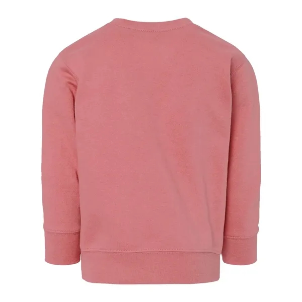 Rabbit Skins Toddler Fleece Crewneck Sweatshirt - Rabbit Skins Toddler Fleece Crewneck Sweatshirt - Image 12 of 30