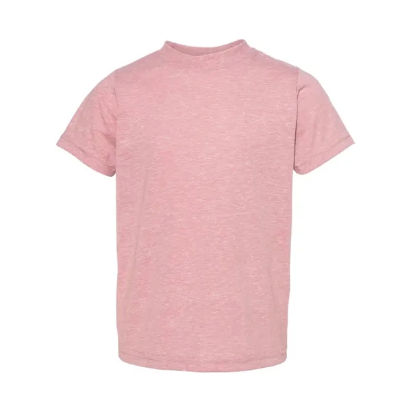 Rabbit Skins Toddler Harborside Melange T-Shirt - Rabbit Skins Toddler Harborside Melange T-Shirt - Image 3 of 10