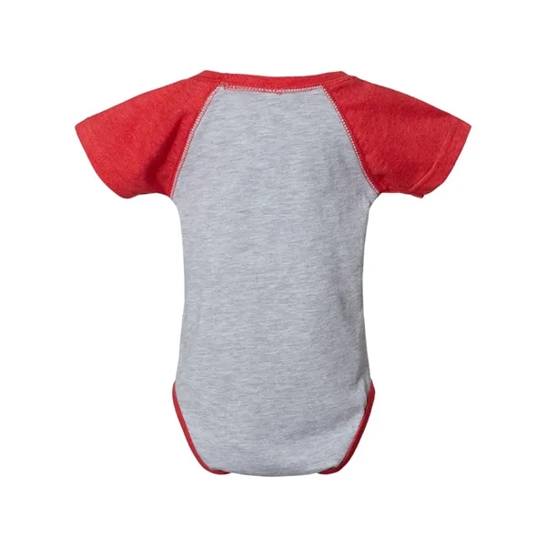 Rabbit Skins Infant Baseball Fine Jersey Bodysuit - Rabbit Skins Infant Baseball Fine Jersey Bodysuit - Image 16 of 24