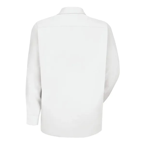 Red Kap Men's Specialized Pocketless Long Sleeve Work Shirt - Red Kap Men's Specialized Pocketless Long Sleeve Work Shirt - Image 10 of 10