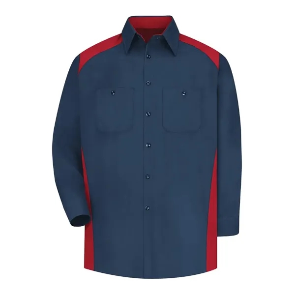 Red Kap Men's Motorsports Shirt - Red Kap Men's Motorsports Shirt - Image 8 of 10