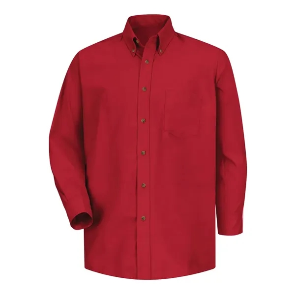 Red Kap Men's Poplin Dress Shirt - Red Kap Men's Poplin Dress Shirt - Image 35 of 54