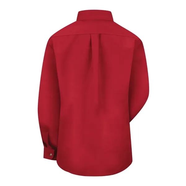 Red Kap Women's Poplin Dress Shirt - Red Kap Women's Poplin Dress Shirt - Image 7 of 10