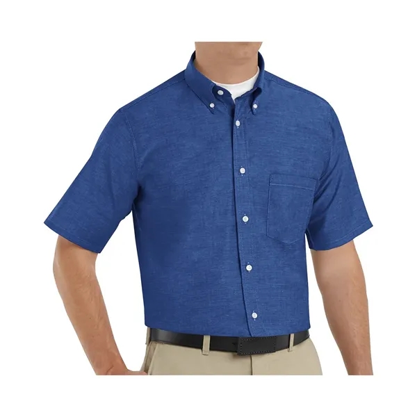 Red Kap Men's Extended Sizes Executive Oxford Dress Shirt - Red Kap Men's Extended Sizes Executive Oxford Dress Shirt - Image 0 of 10