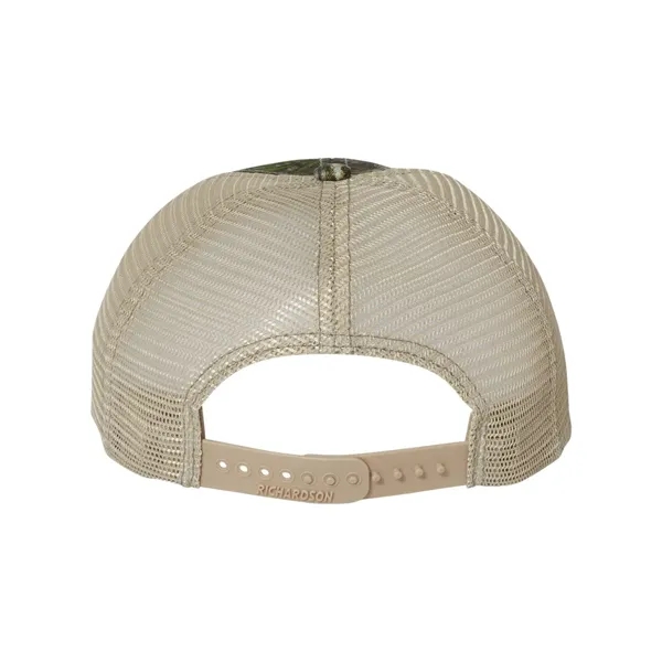 Richardson Garment Washed Printed Trucker Cap - Richardson Garment Washed Printed Trucker Cap - Image 10 of 18