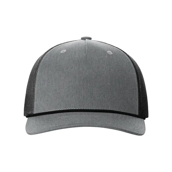 Richardson Five-Panel Trucker with Rope Cap - Richardson Five-Panel Trucker with Rope Cap - Image 7 of 18