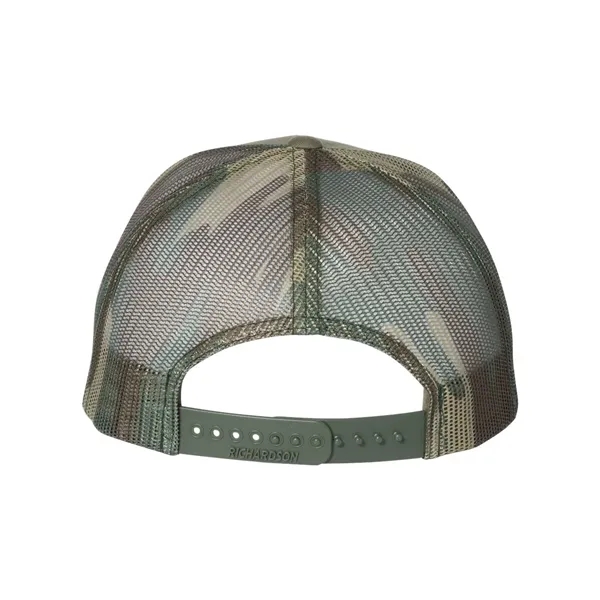 Richardson Printed Mesh Trucker Cap - Richardson Printed Mesh Trucker Cap - Image 8 of 14