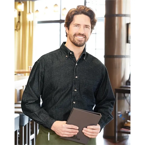 Sierra Pacific Men's Denim Shirt - Sierra Pacific Men's Denim Shirt - Image 0 of 9