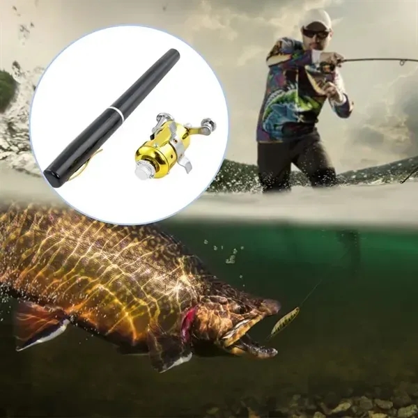 Portable Pocket Telescopic Mini Fishing Pole Pen - Portable Pocket Telescopic Mini Fishing Pole Pen - Image 4 of 4