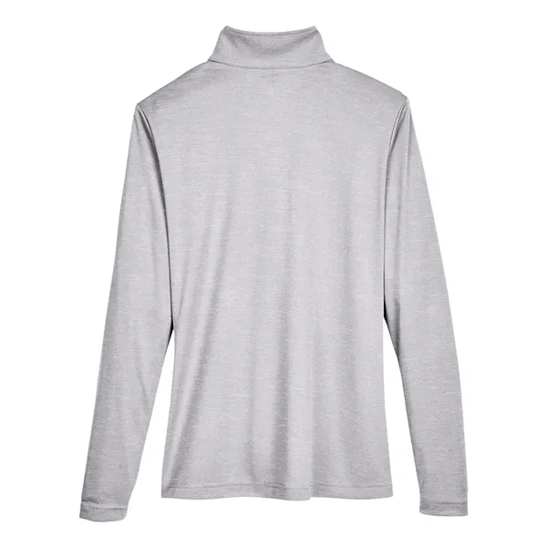 Team 365 Women's Zone Sonic Heather Performance Quarter-Z... - Team 365 Women's Zone Sonic Heather Performance Quarter-Z... - Image 2 of 16
