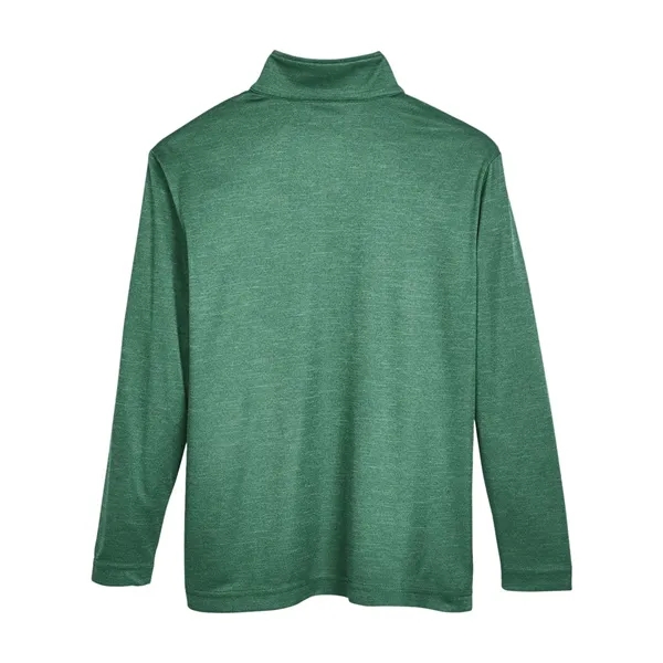 Team 365 Youth Zone Sonic Heather Performance Quarter-Zip...