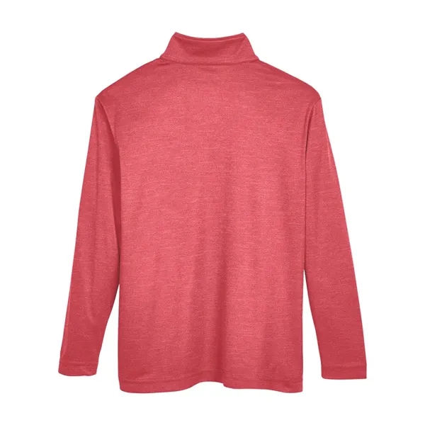 Team 365 Youth Zone Sonic Heather Performance Quarter-Zip...