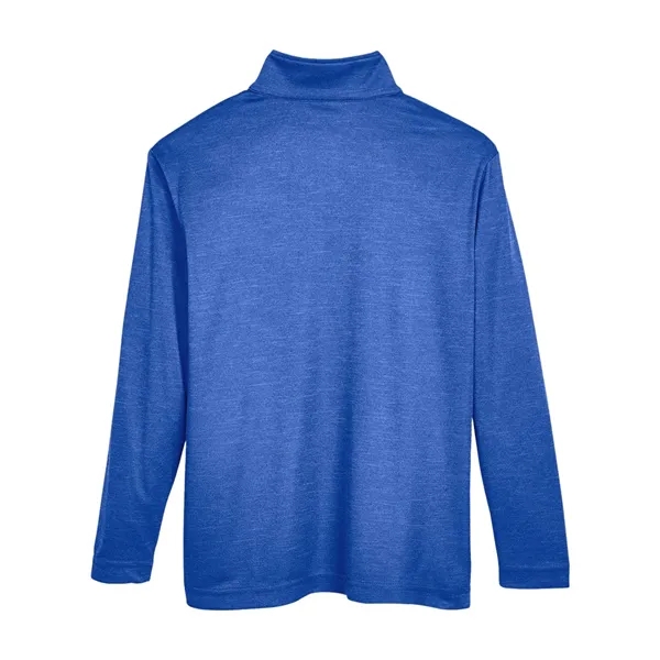 Team 365 Youth Zone Sonic Heather Performance Quarter-Zip...