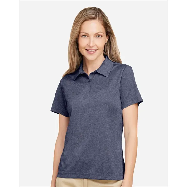 Team 365 Women's Zone Sonic Heather Performance Polo - Team 365 Women's Zone Sonic Heather Performance Polo - Image 0 of 10