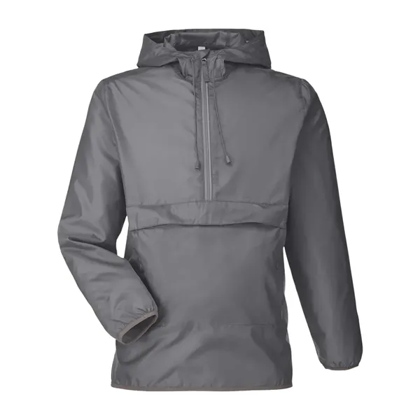 Team 365 Unisex Zone Protect Packable Anorak Jacket - Team 365 Unisex Zone Protect Packable Anorak Jacket - Image 5 of 10