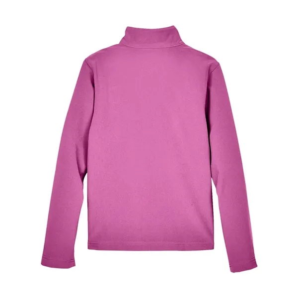 Team 365 Youth Leader Soft Shell Jacket - Team 365 Youth Leader Soft Shell Jacket - Image 6 of 18